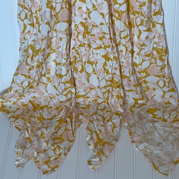 AVA VIV Floral Print Sleeveless V-Neck Wrap Dress - Picture 3 of 5